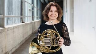 Martina Reitmann, Horn (Foto: Lena Semmelroggen)