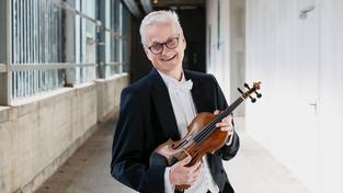 Johannes Baumann, 1. Violine (Foto: Lena Semmelroggen)