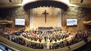 Auftaktkonzert der Korea-Tour 2014 (Foto: DRP)