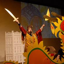 Der Kaiser von China und die Nachtigall (Foto: Elsbeth Reuter)