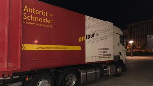 Das große Packen, Südkorea-Tournee 2018 (Foto: DRP)