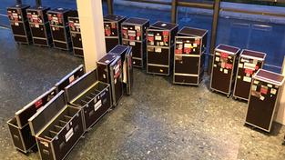 Das große Packen, Südkorea-Tournee 2018 (Foto: DRP)