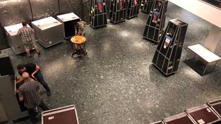 Das große Packen, Südkorea-Tournee 2018 (Foto: DRP)