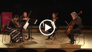 Das Halberg-Quartett spielt Beethovens Streichquartett op.18 Nr. 6 (Foto: DRP)