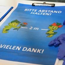 Erste Orchesterprobe nach dem Lockdown (Foto: Mechthild Schneider)