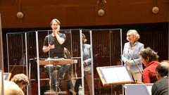 Erste Orchesterprobe nach dem Lockdown (Foto: Mechthild Schneider)