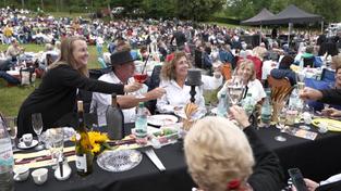 Die Besucher des SR Events "Klassik am See" (Foto: SR) Die Besucher des SR Events "Klassik am See" (Foto: SR)