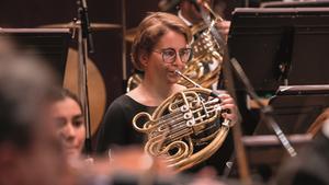 Margreth Nußdorfer, Horn (Foto: Jean m. Laffitau)