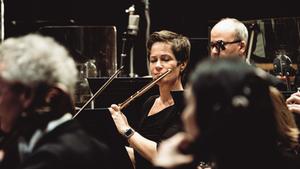 Britta Jacobs, Flöte (Foto: Lena Semmelroggen)