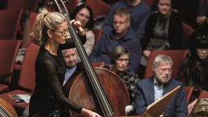 Ilka Emmert, Kontrabass (Foto: Jean Laffitau)