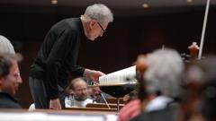 Stanislaw Skrowaczewski im Sendesaal des SR (Foto: RSO)