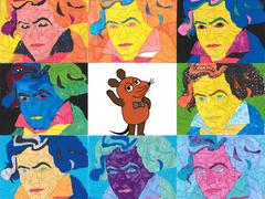 Bilder von Schülern der Maximilian Kolbe Grundschule Wiebelskirchen (Foto: DRP)