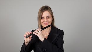 Birgit Engelhardt, Flöte (Foto: Astrid Karger) Birgit Engelhardt, Flöte (Foto: Astrid Karger)