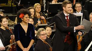 Josy Santos und Samuel Hasselhorn, Gewinner des Emmerich Smola Förderpreises 2018 (Foto: SWR)