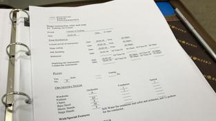 Bühnenanweisung für Andong (Foto: Christian Ignatzi)