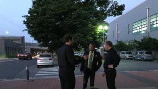 Produktionsleiter Walter Hessedenz und die Orchesterwarte Christian Pfleger und Pascal Schmidt (Foto: Christian Ignatzi)