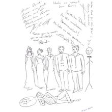 Gästebucheintrag der Teilnehmer des Emmerich-Smola-Förderpreises 2015 (Foto: DRP)