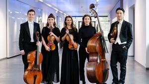 Die Mitglieder der Skrowaczewski-Akademie (Foto: Jean m. Laffitau)