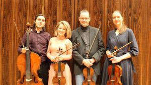  DRP-Quartett: v.l.n.r. Teodor Rusu, Lada Bronina, Sebastian Matthes, Yulia Smirnova (Foto: DRP)