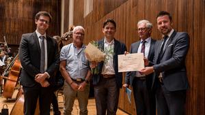 Carlos Cárdenas erhält den Théodore Gouvy-Kompositionspreis 2022 (Foto: Jean-Laffitau )