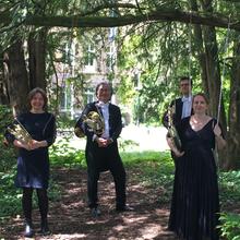 DRP-Hornisten: Martina Reitmann, Xiao-Ming Han, Benoit Gausse, Margreth Luise Nußdorfer (Foto: DRP)