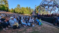 Schöne Klänge und schöne Landschaft - das alles bot das Konzert (Foto: Pasquale D'Angiolillo/SR)