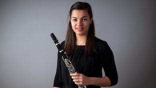 Lea Hänsel, Klarinette (Foto: Magnus Maass)