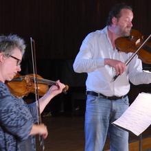 Margarete Adorf und Benjamin Rivinius (Foto: DRP)
