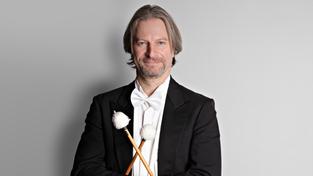 Stephan Böhnlein, Pauke (Foto: Werner Richner) Stephan Böhnlein, Pauke (Foto: Werner Richner)